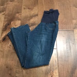 Indigo Blue Straight leg Maternity Jeans